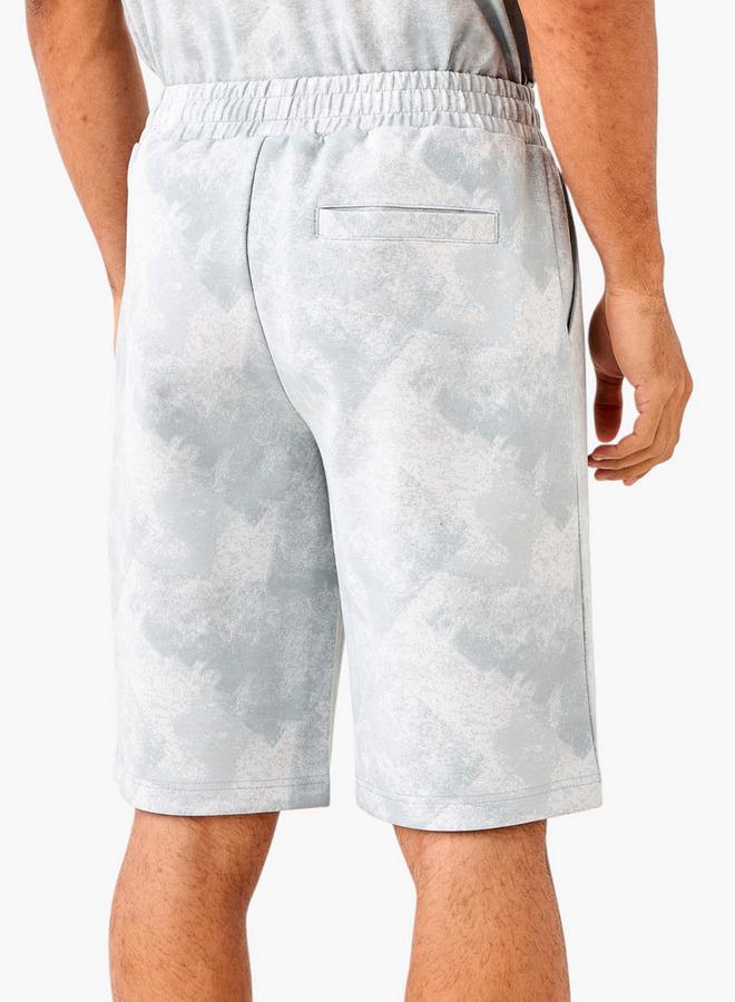 كابا شورت كابا مطبوع برباط وجيوب - Image 3