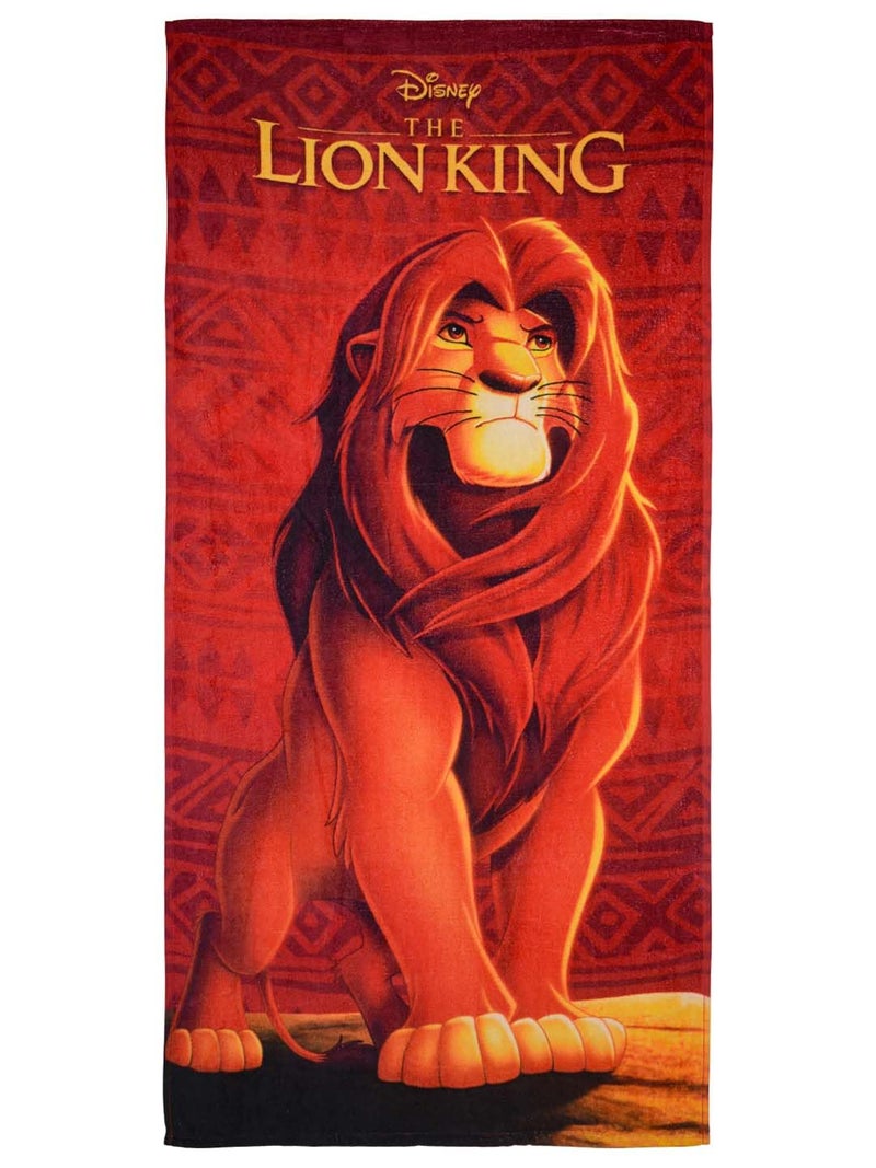Athom Living Disney Lion King Kids Bath Towel, Super Absorbent, Attractive Print for Kids. - Image 3