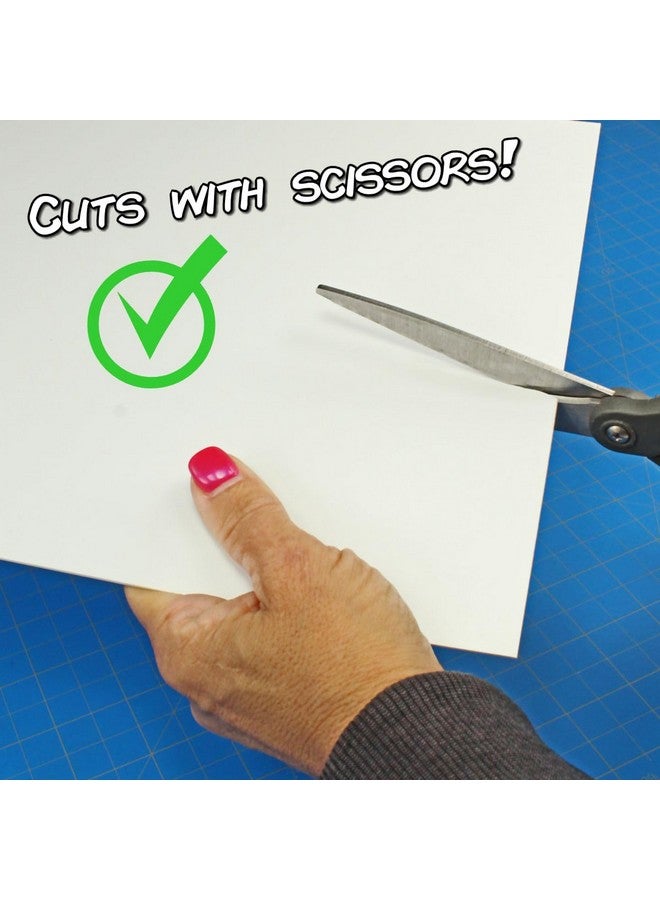 LITKO 8x10-inch Polystyrene Flexible Craft Sheets | Plasticard | Styrene Plastic Sheets | Modeling | Crafting | Scratch Building | Displays | White (.060 Inch - 4 Pack) - Image 4