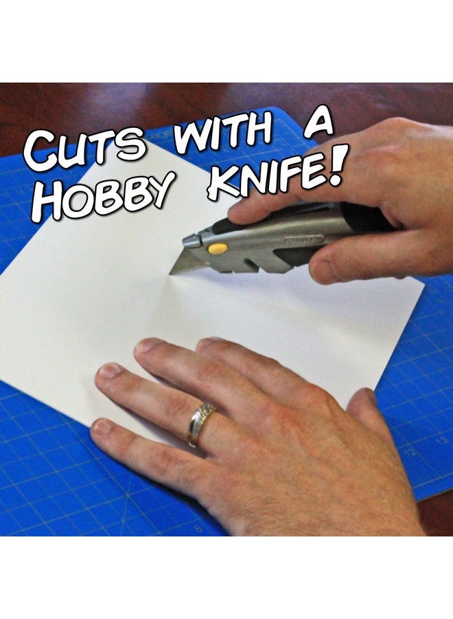 LITKO 8x10-inch Polystyrene Flexible Craft Sheets | Plasticard | Styrene Plastic Sheets | Modeling | Crafting | Scratch Building | Displays | White (.060 Inch - 4 Pack) - Image 5