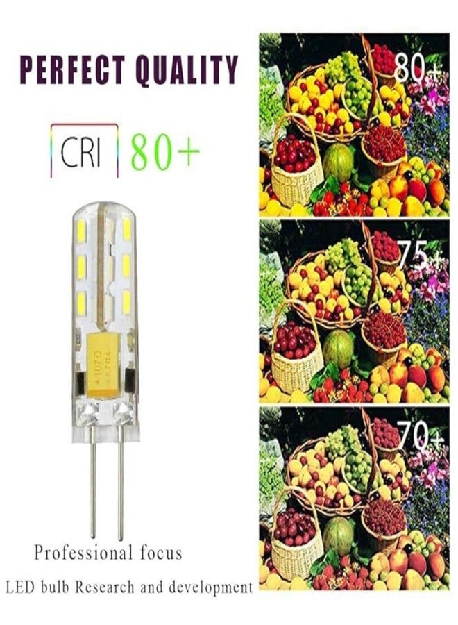 OML Old Magazine 1.5W G4 White, 220V, Led Mirchi Bulb For Fancy Light, Chandeliers, Decorative Lights, White, Corn Led, Replacement To Halogen Bulb (Pack Of 2) - Image 5