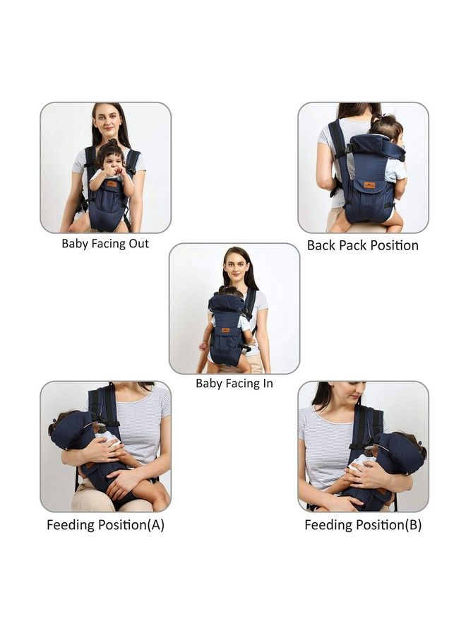 1st Step 5 In 1 Baby Carrier With 5 Carry Positions For 4 To 18 Months Baby Max Weight Up To 14 Kgs (Beige) - Image 3