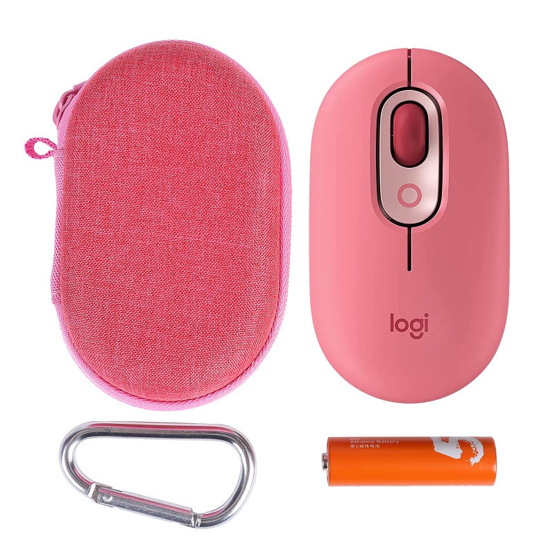 co2CREA Hard Case Replacement for Logitech POP Wireless Mouse, Heartbreaker Rose Case - Image 4