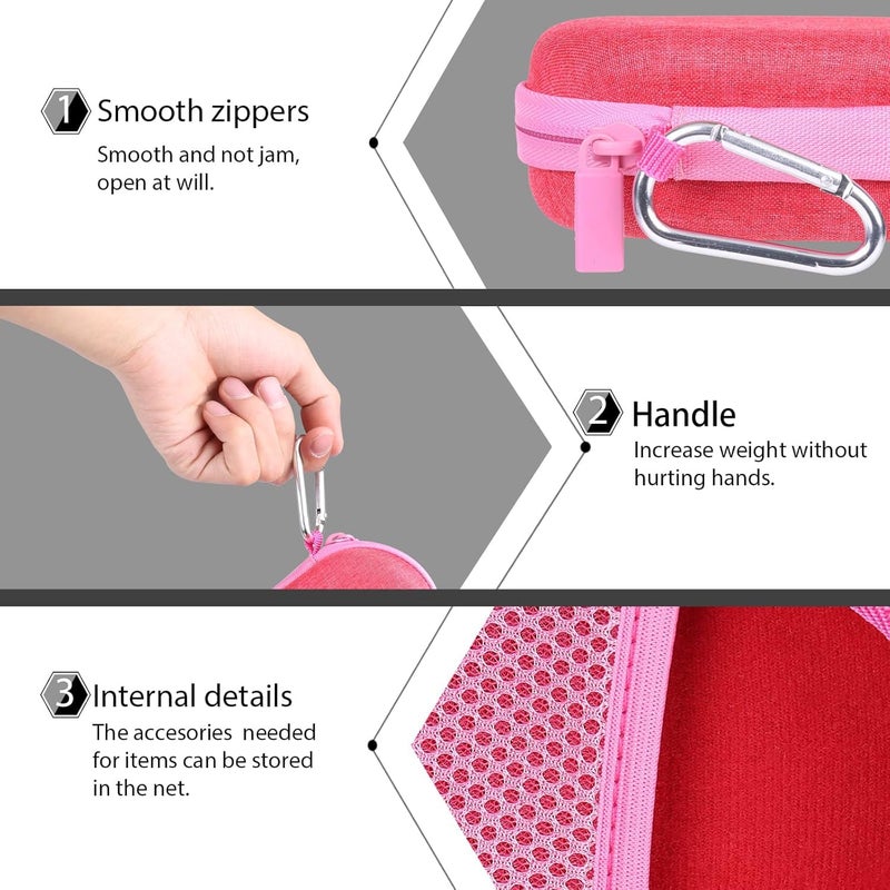 co2CREA Hard Case Replacement for Logitech POP Wireless Mouse, Heartbreaker Rose Case - Image 5