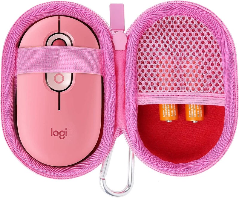 co2CREA Hard Case Replacement for Logitech POP Wireless Mouse, Heartbreaker Rose Case - Image 1