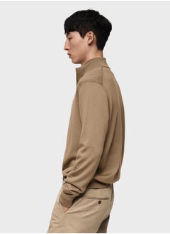 Mango Man Willyp Half Zip Through Pull Over Sweater  - Image 3