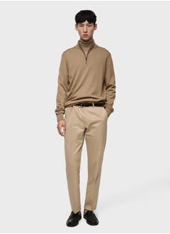 Mango Man Willyp Half Zip Through Pull Over Sweater  - Image 4