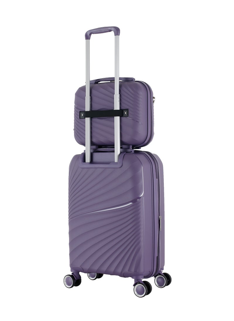 H.T H.T Luggage Bag, Unisex Polypropylene (PP) Material Hard Case Luggage, SKU HT13504, 16 Liters, Vanity Case Size  - Image 4