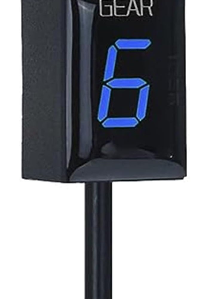 Vuzmode 1-6 Gear Indicator Display for Motorcycles - Image 1