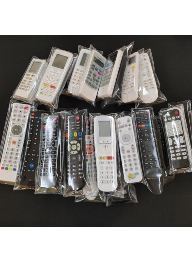 1pcs TV Remote Control Case Cover Air Condition Remote Control Protective Anti-dust Bag Transparent  - Image 1