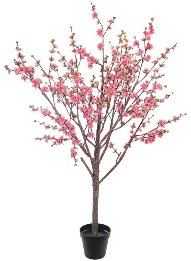 YATAI Decor Fake Cherry Blossom Sakura Flower Artificial Tree in Plastic Pot for Home Garden Office Decoration Artificial Plants Fake Tree Fake Plants - pzsku/Z552B0227370E253D69C2Z/45/_/1729834070/55fadb29-b5f1-459a-b8cd-a4448ce2f88a