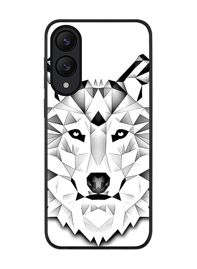 Stylizedd For Samsung Galaxy S25 Edge Case,Slim fit Camera Protection, Shockproof Thin Phone cover  - Poly Wolf
