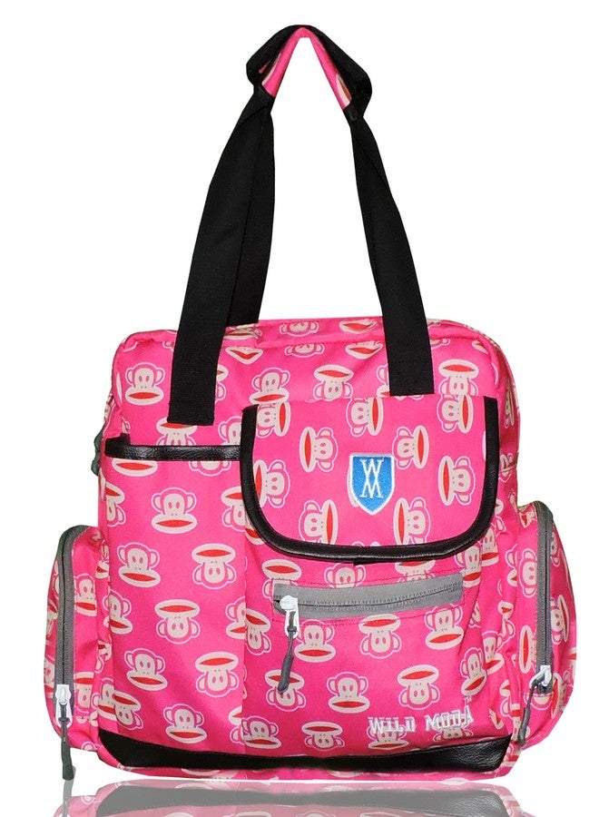 WILD MODA Baby Diaper Backpack Bag (Pink) - Image 2