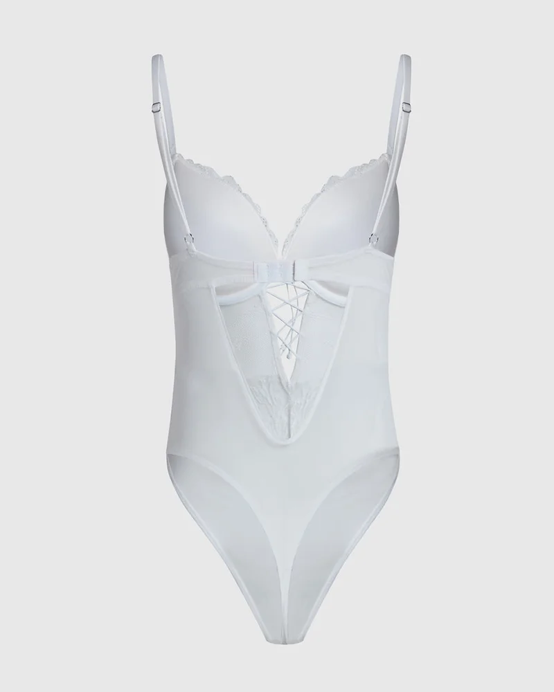 لا سينزا La Senza Lightly Lined Lace Bodysuit