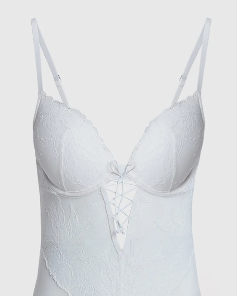 La Senza La Senza Lightly Lined Lace Bodysuit