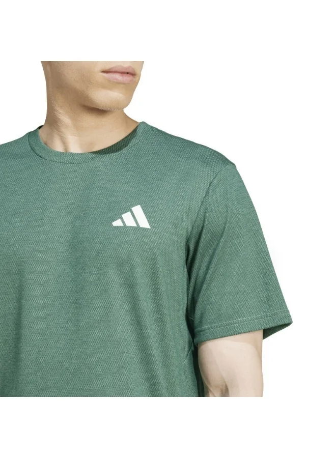 adidas Originals adidas TR-ES FR NOV T Green Training T-SHIRTS for Men - XS
