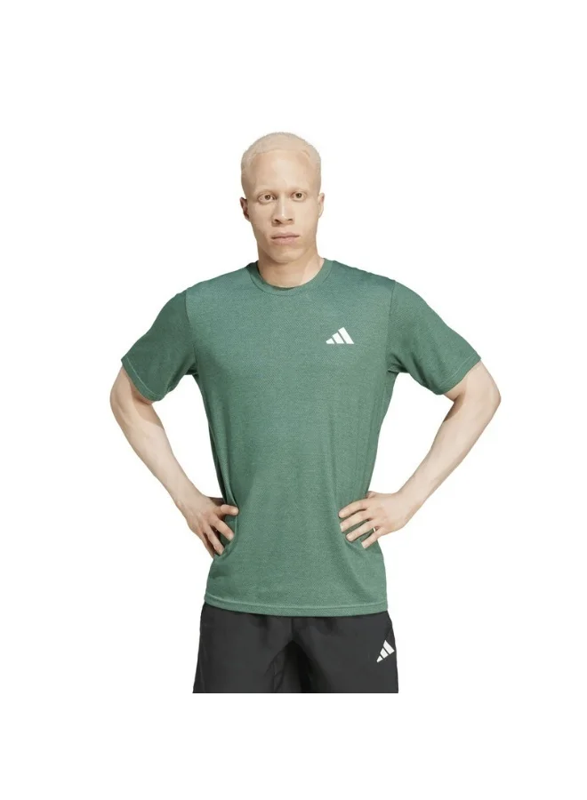 adidas Originals adidas TR-ES FR NOV T Green Training T-SHIRTS for Men - XS