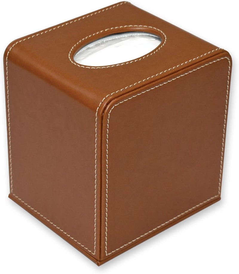 FIS Small Round Tissue Box - Modern Design for Home and Office - Image 1