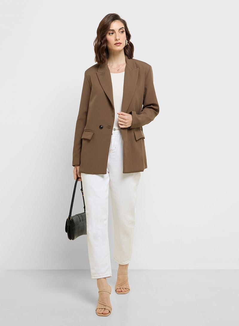 ايلا بليزر بأزرار مزدوجة - Image 4