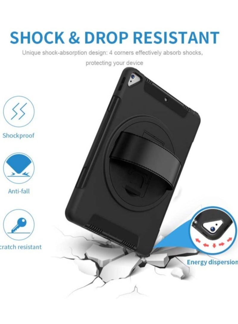 Raxoom Case for iPad 10.2 inch, Shockproof, Impact Resistant Cover, iPad Rugged Case with Kickstand, Full Body Protective Cover for kids, Drop Protection, Blue. - Image 5
