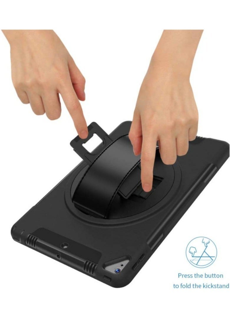 Raxoom Case for iPad 10.2 inch, Shockproof, Impact Resistant Cover, iPad Rugged Case with Kickstand, Full Body Protective Cover for kids, Drop Protection, Blue. - Image 3