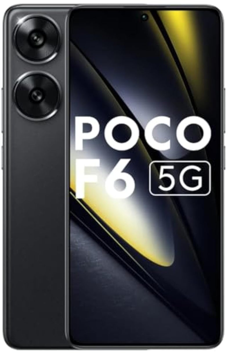 POCO Xiaomi Poco F6 5G + 4G lte (for Tmobile Mint Tello & Global) 512Gb + 12Gb Global Version Unlocked 6.67" 120Hz 50Mp Triple Camera (Black) - Image 5