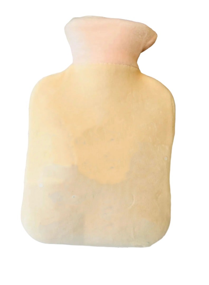 Generic Hot Water Bag Hot pack for Pain Relief Hot Water Bottle Cold and Hot Pack with velvet cover 1000ML  - Image 1