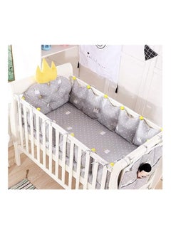 Moro Moro Baby Bed Skirt Set – 4 Side Bumpers with Sheet & Quilt  - Image 2