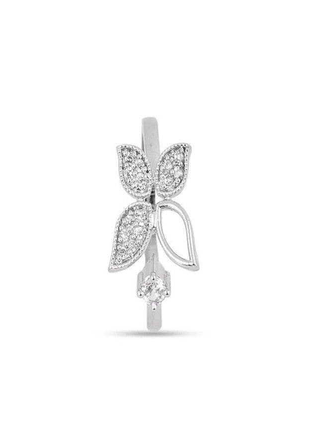 ZEELLO Dashing Butterfly Ring Gifts for Women and Girls | Studded Adjustable Ring for Girls - Romantic Gift for Wife Girlfriend Promise - Image 1