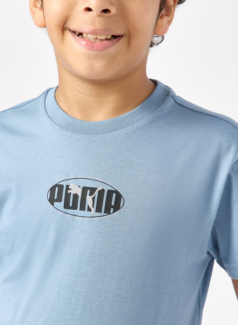 PUMA Kids Essential Logo Lab Execution T-Shirt - Image 3