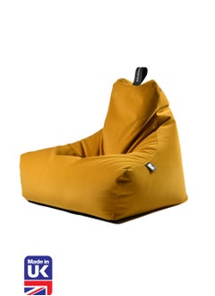 Extreme Lounging Extreme Lounging® - Original Mighty Brushed Suede Bean Bag - Made in UK - Premium Quality Double Stitched Bean Bag - Stylish, Soft & Comfortable - Color Mustard  - Image 1