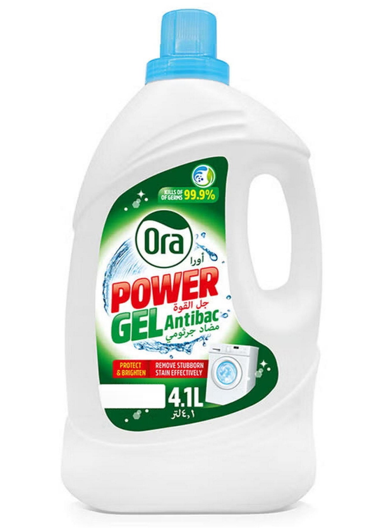 Ora Power Gel Antibacterial Liquid Laundry Detergent 4.1 L
