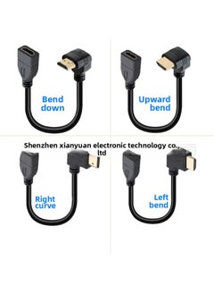 Generic Hdmi Extension Cable Hdmi Male To Female HDMI Male To Female HD Extension Cable Hdmi Male To Female HD Line-Color:[Upbend] HD HDMI Male-to-female Extension Cord-Length:0.3m  - Image 5