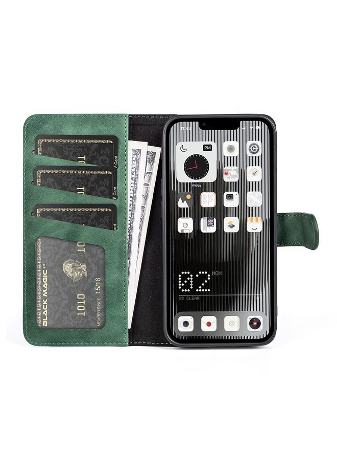 S-TOP Case For Nothing Phone 1 Stitching Horizontal Flip Leather Phone Case - Image 4