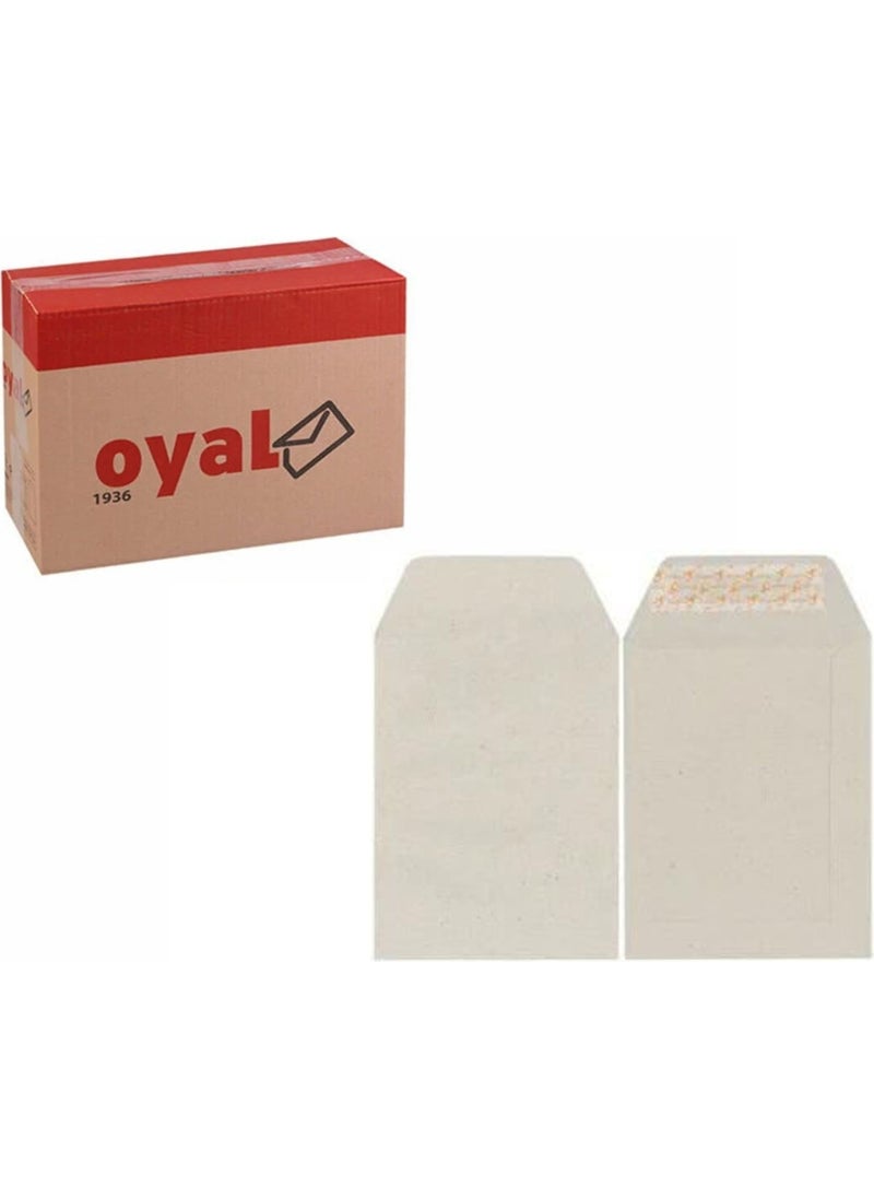 Diplomat - 200 Pieces Silicone 90 gr 26X35 cm Bag Envelope Kraft - Image 1