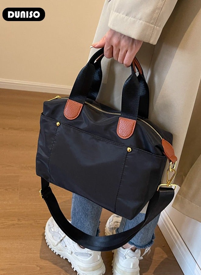Fashion Shoulder Bag for Women, Crossbody Bag with Adjustable Strap for Women's, Large Capacity Tote Bags Top Handle Satchel, Outdoor Travel Handbag for Ladies - Image 3