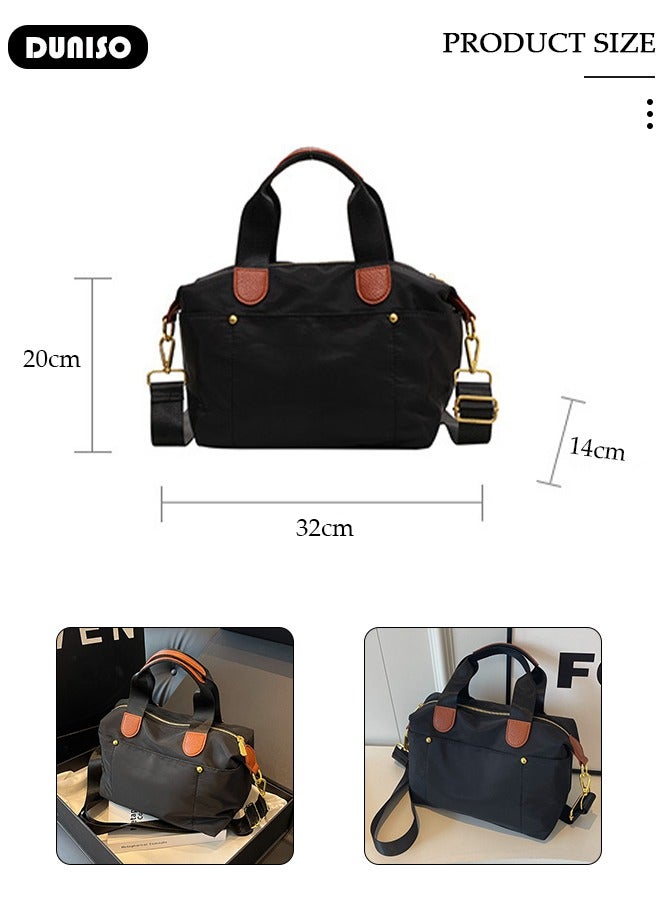 Fashion Shoulder Bag for Women, Crossbody Bag with Adjustable Strap for Women's, Large Capacity Tote Bags Top Handle Satchel, Outdoor Travel Handbag for Ladies - Image 4