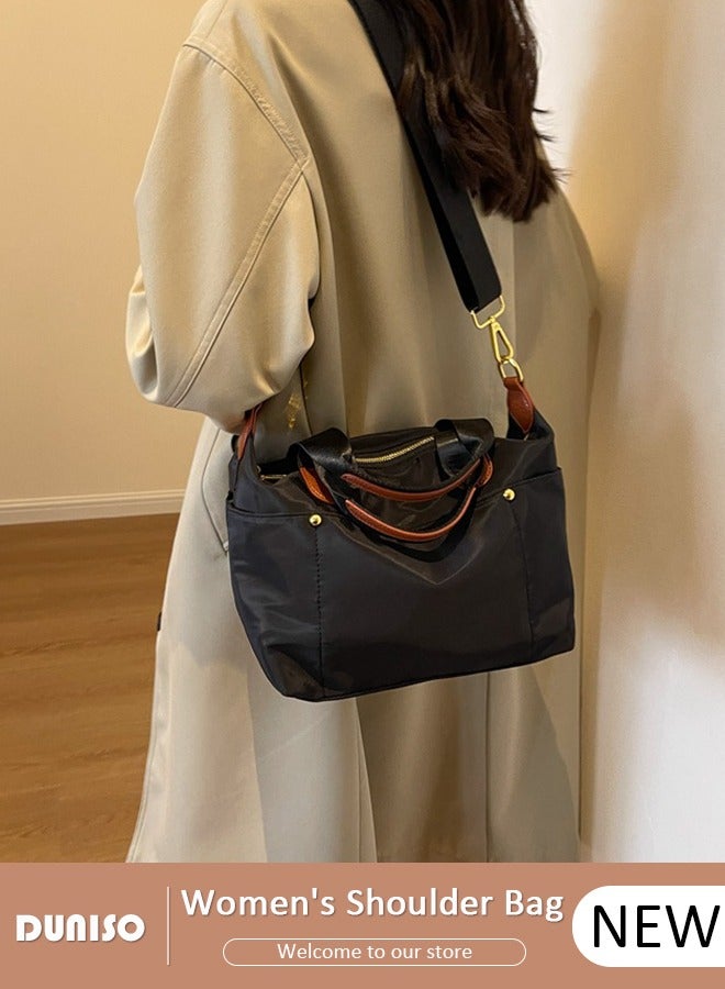 Fashion Shoulder Bag for Women, Crossbody Bag with Adjustable Strap for Women's, Large Capacity Tote Bags Top Handle Satchel, Outdoor Travel Handbag for Ladies - Image 1