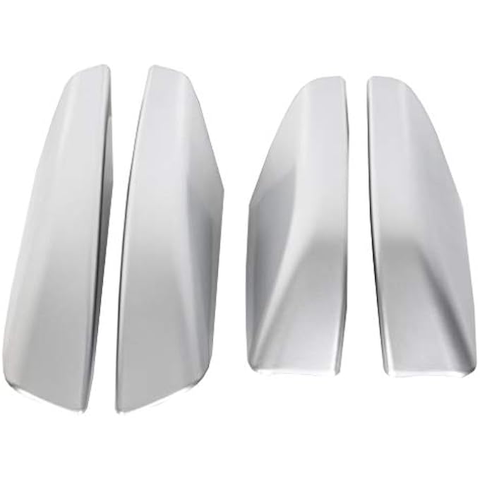 rayihni Roof Rack End Caps Compatible with 2003-2009 Toyota 4Runner N210 Protective Covers for Roof Rail & Luggage Rack Shell Trim Replacement for 6349135010 4 Pcs Silver - Image 3