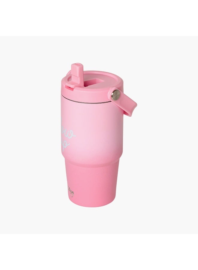 Citron Glow Up Collection Insulated Tumbler-600 Ml-Twisting Lid- (304 Stainless Steel) Multicolor \ 9X24.3 - Image 3