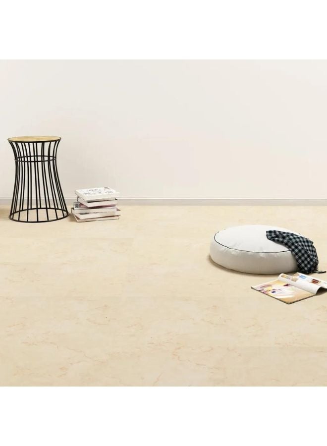 vidaxl Modern Stylish Self-adhesive PVC Flooring Planks 5.11 m² Beige - Image 1