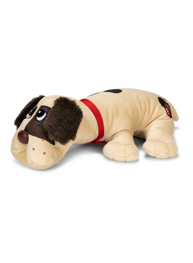 Basic Fun Pound Puppies Classic Plush Light Brown With Brown (Short Fuzzy Ears) - Image 5