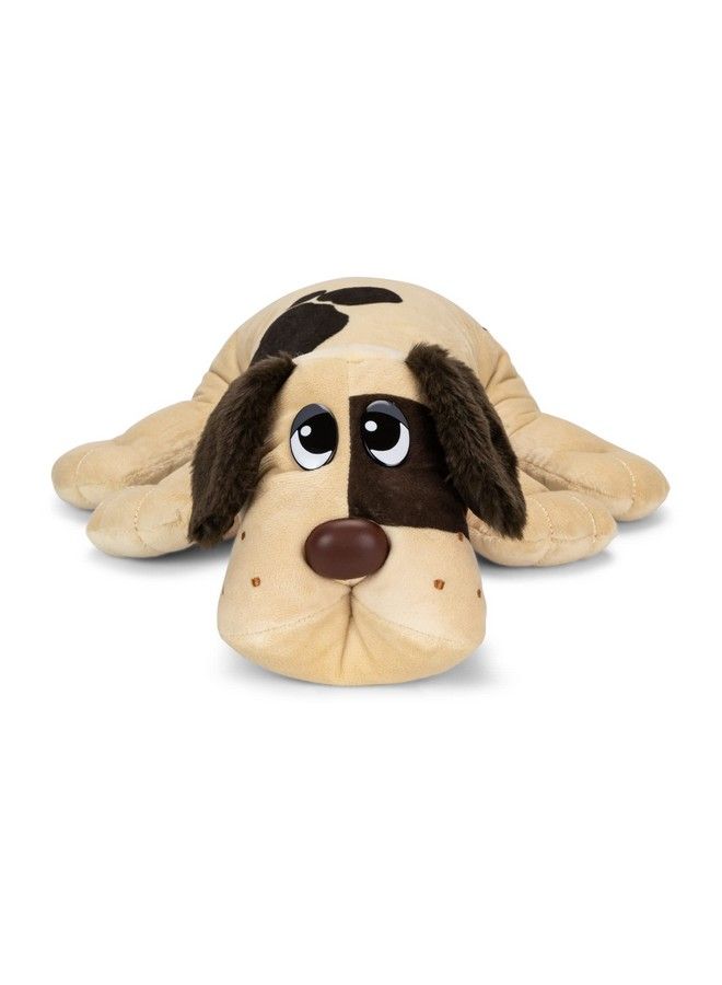 Basic Fun Pound Puppies Classic Plush Light Brown With Brown (Short Fuzzy Ears) - Image 4