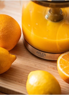 ADLER EUROPE Germany technology Citrus & orange juicer XXX Large 1,2L 2 press cones for small and big citrus fruits with Cord storage system 1 year warranty  - Image 4