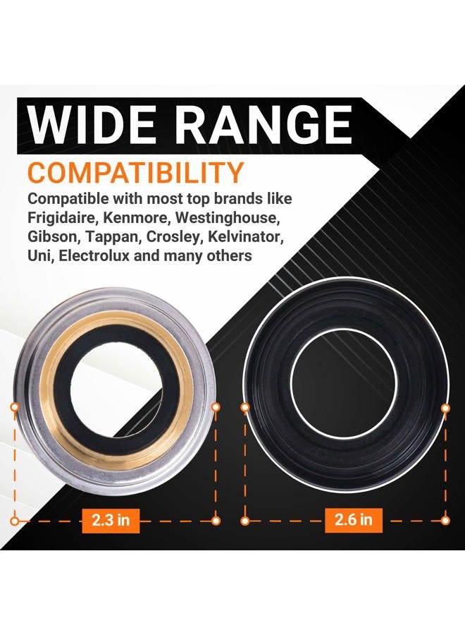 BlueStars Ultra Durable 5303279394 Washer Tub Seal Kit Replacement Part - Exact Fit for Frigidaire Washers - Replaces AP2142342, 5308027482, N8027481, N8027482 - Image 2