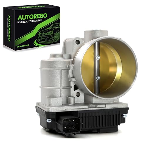 AUTOREBO Electronic Throttle Body Assembly Fit for INFINITI FX35 G35 I35 M35 Nissan 350Z Altima Maxima Murano Pathfinder Quest 35L V6 Replace Part 161198J100 161198J103 16119AL60C 16119AL60A 977563 - Image 1