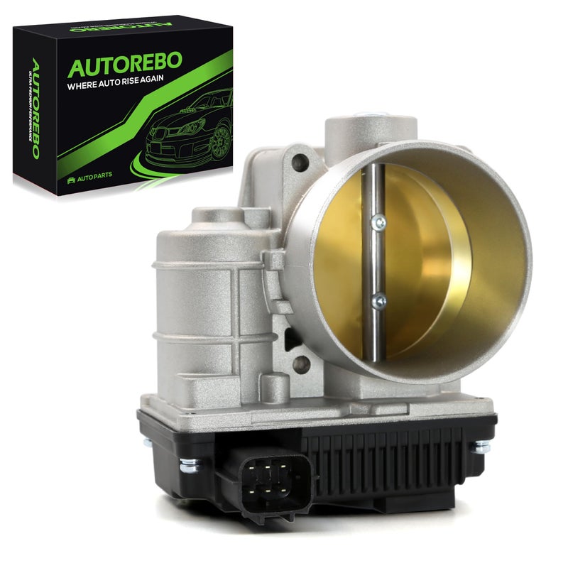 AUTOREBO Electronic Throttle Body Assembly Fit for INFINITI FX35 G35 I35 M35 Nissan 350Z Altima Maxima Murano Pathfinder Quest 35L V6 Replace Part 161198J100 161198J103 16119AL60C 16119AL60A 977563 - Image 2