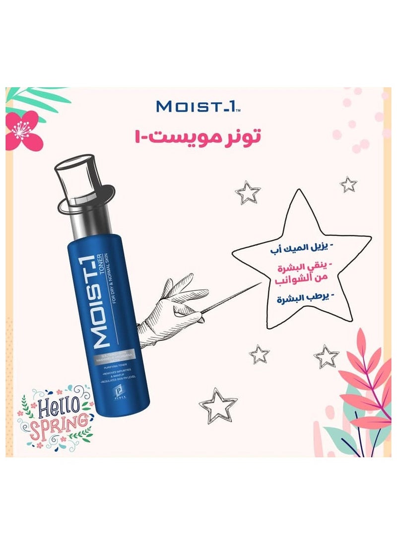 MOIST-1 - Toner Moist One For Dry & Normal Skin 200 Ml - Image 1