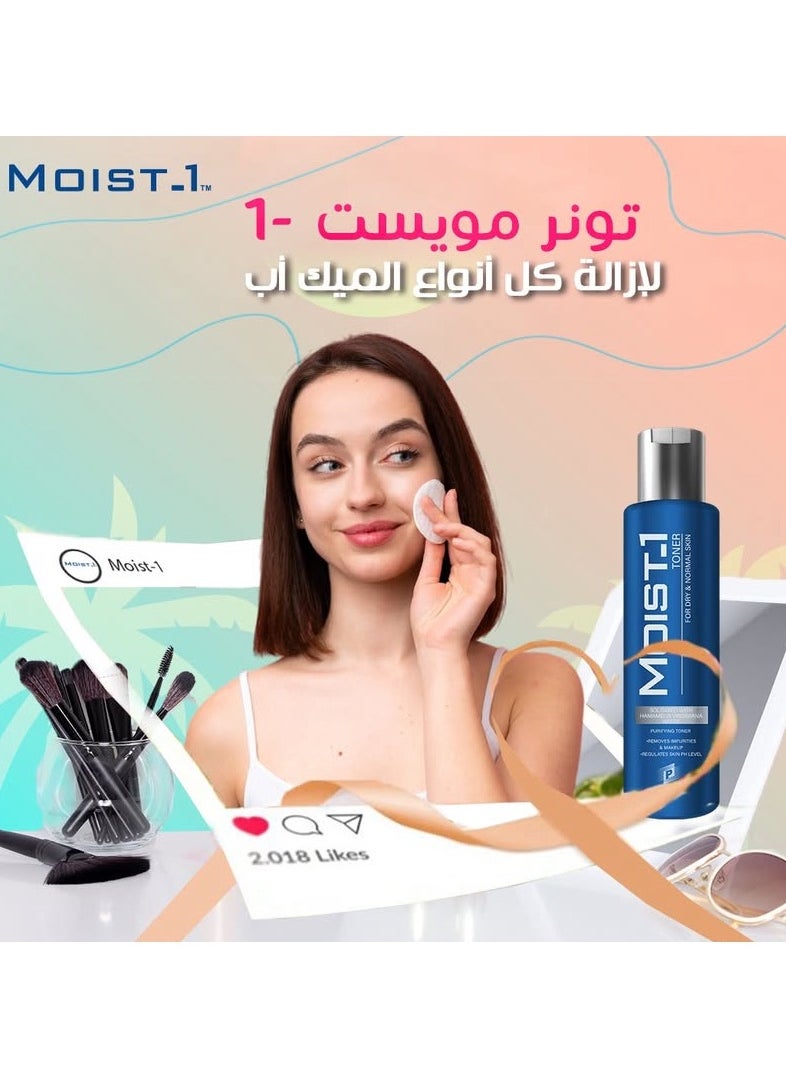 MOIST-1 - Toner Moist One For Dry & Normal Skin 200 Ml - Image 1