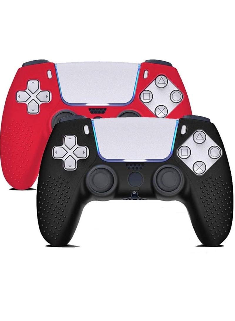 Soft Silicone Anti-Slip Protective Case For PS5 - Image 1